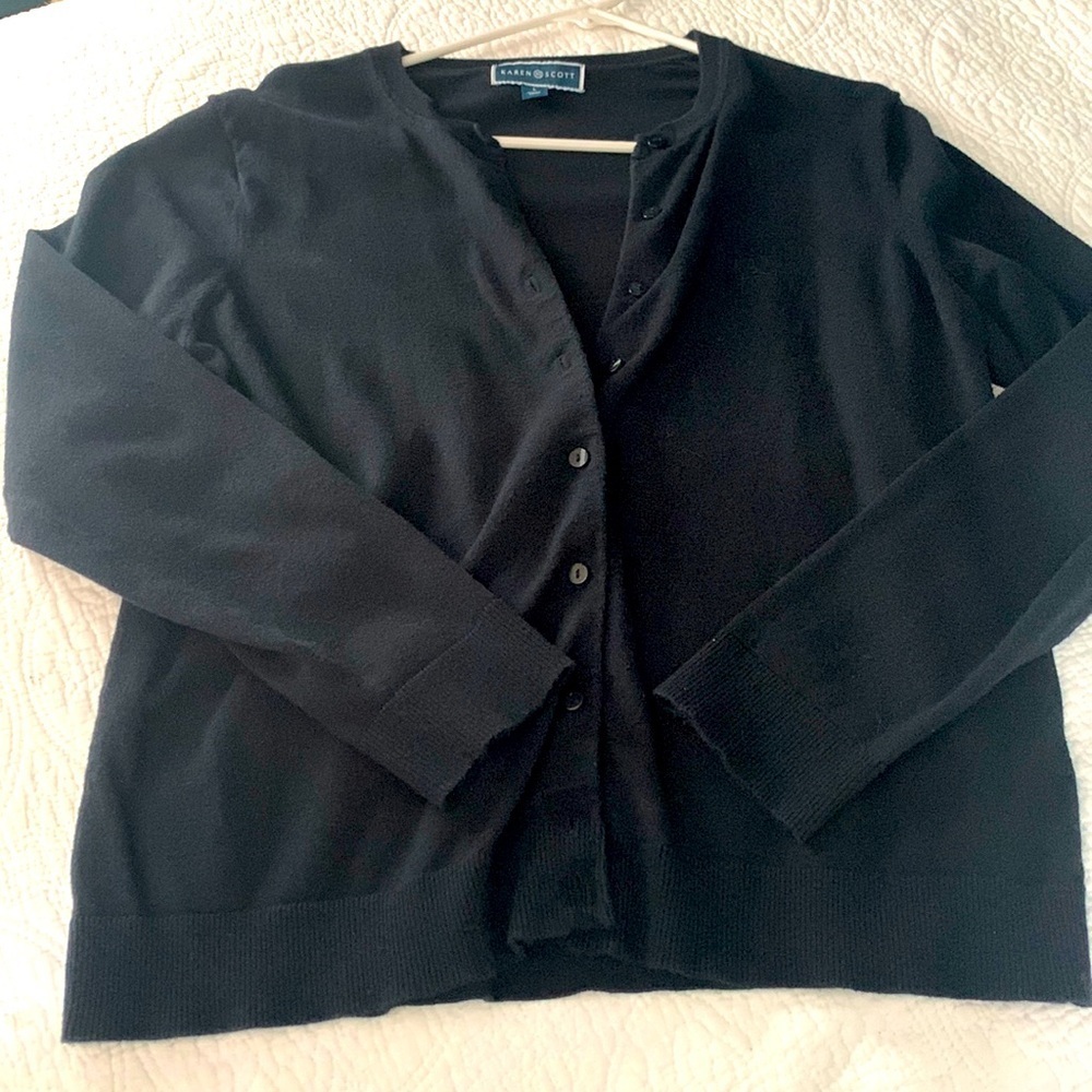 Karen Scott cardigan L